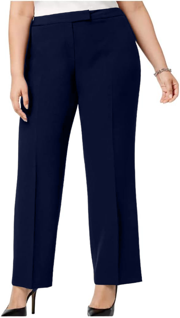 Pantaloni eleganți damă Bela Moda, culoare bleumarin