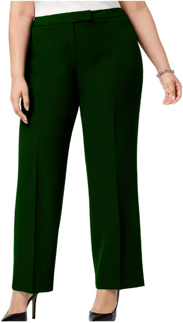 Pantaloni eleganți damă Bela Moda, culoare verde