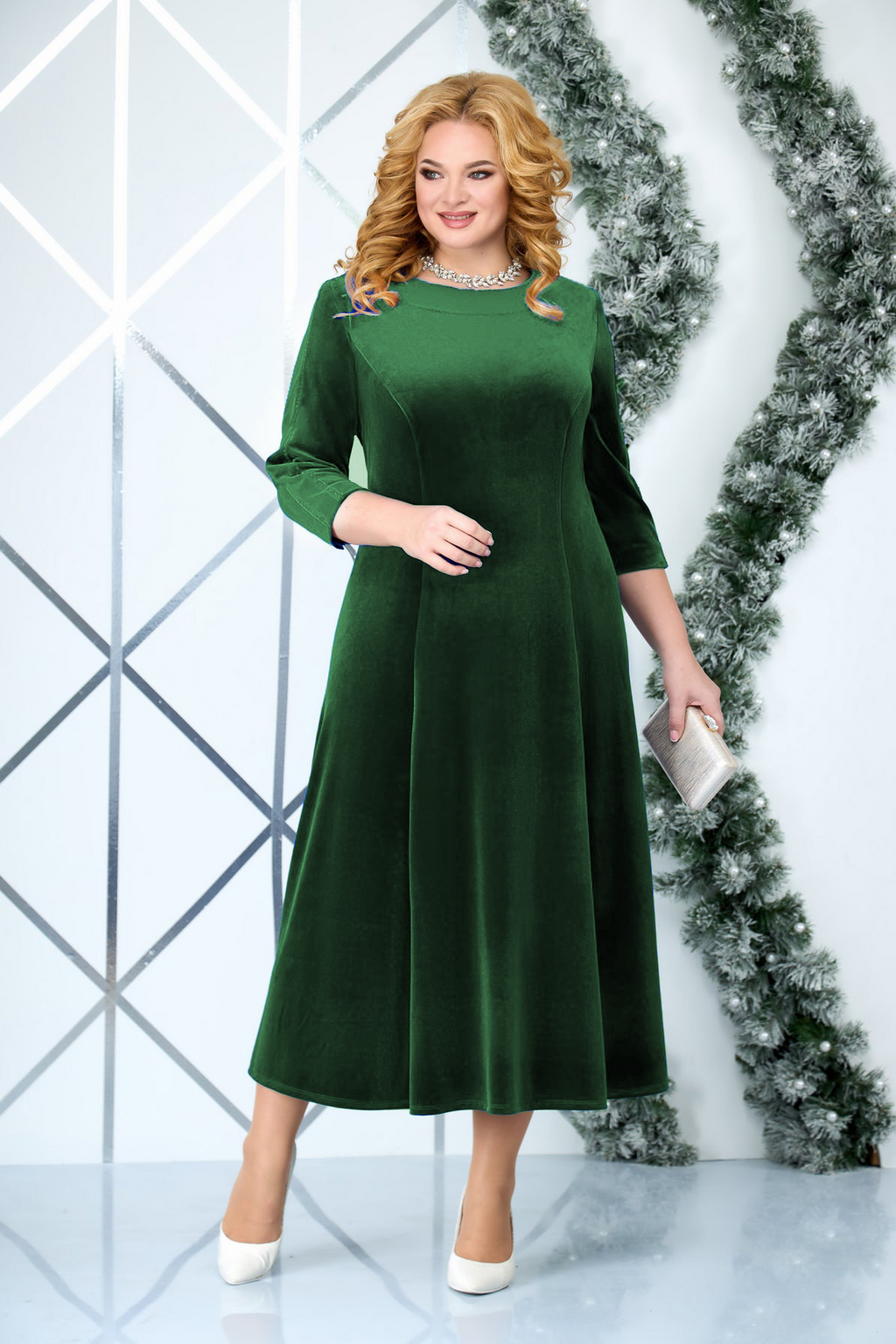 Rochie carmen verde